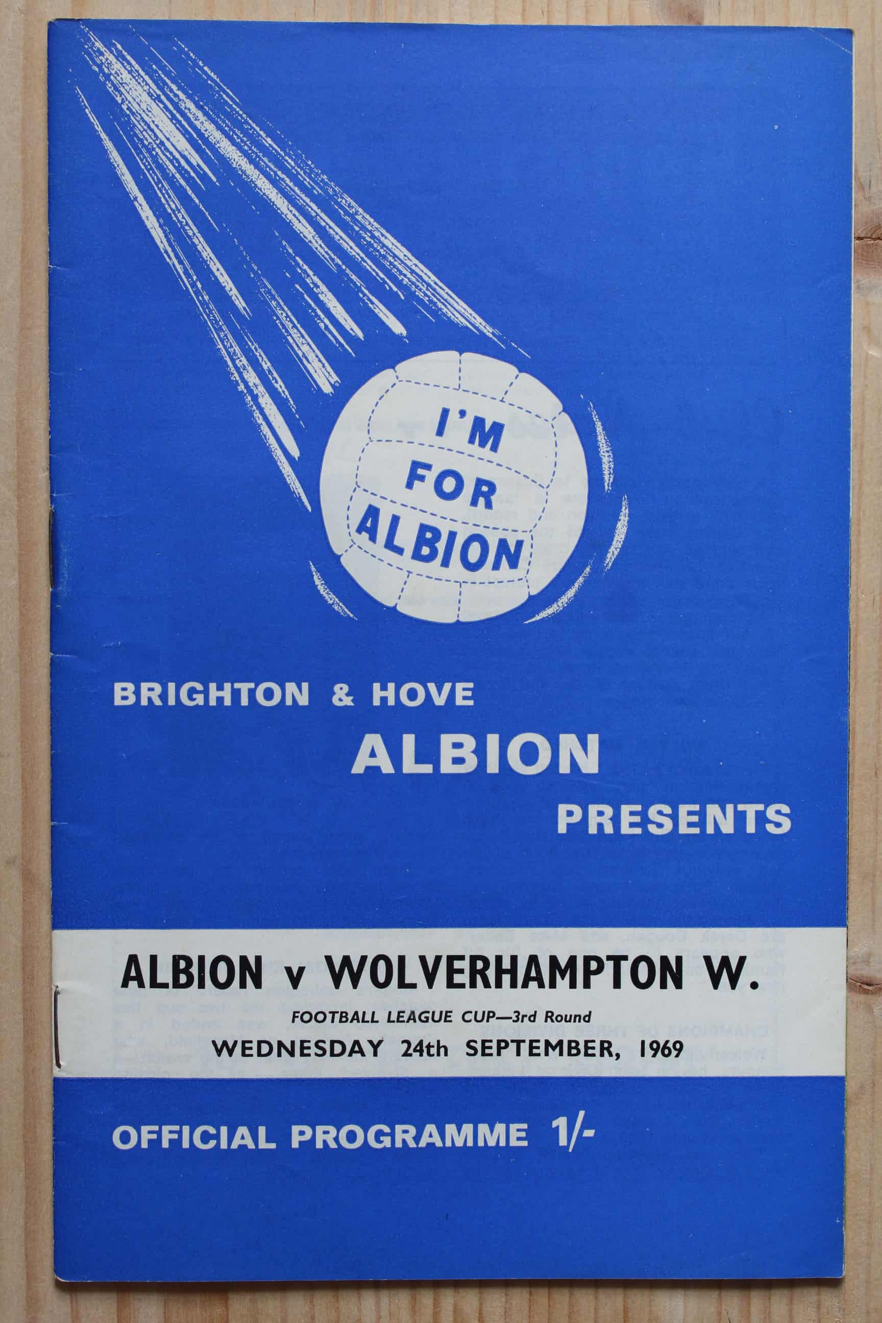 Brighton & Hove Albion FC v Wolverhampton Wanderers FC